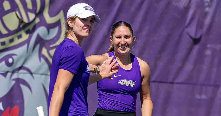 JMU's Brooklyn Hoffmann, Sophie Williams named Women's Tennis Doubles Team of the Week | James Madison University