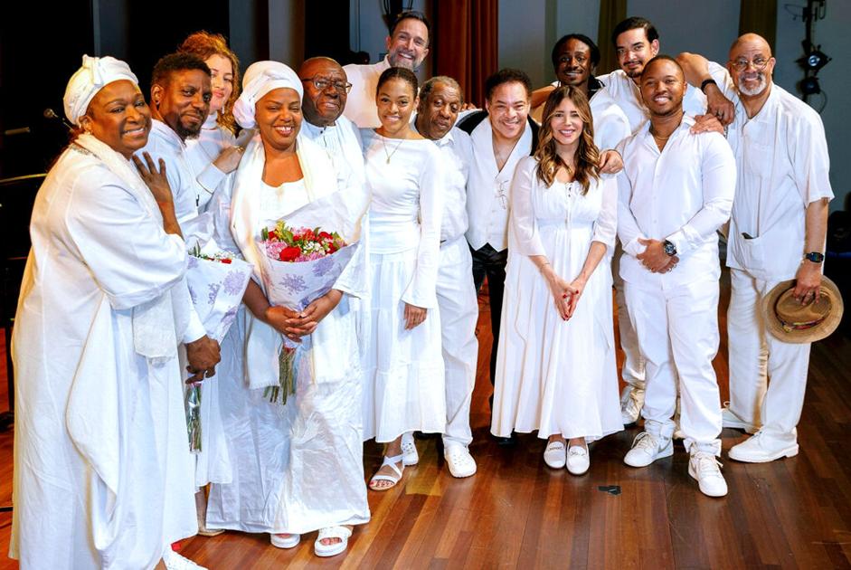 JPAC packed during Easter stage reading |