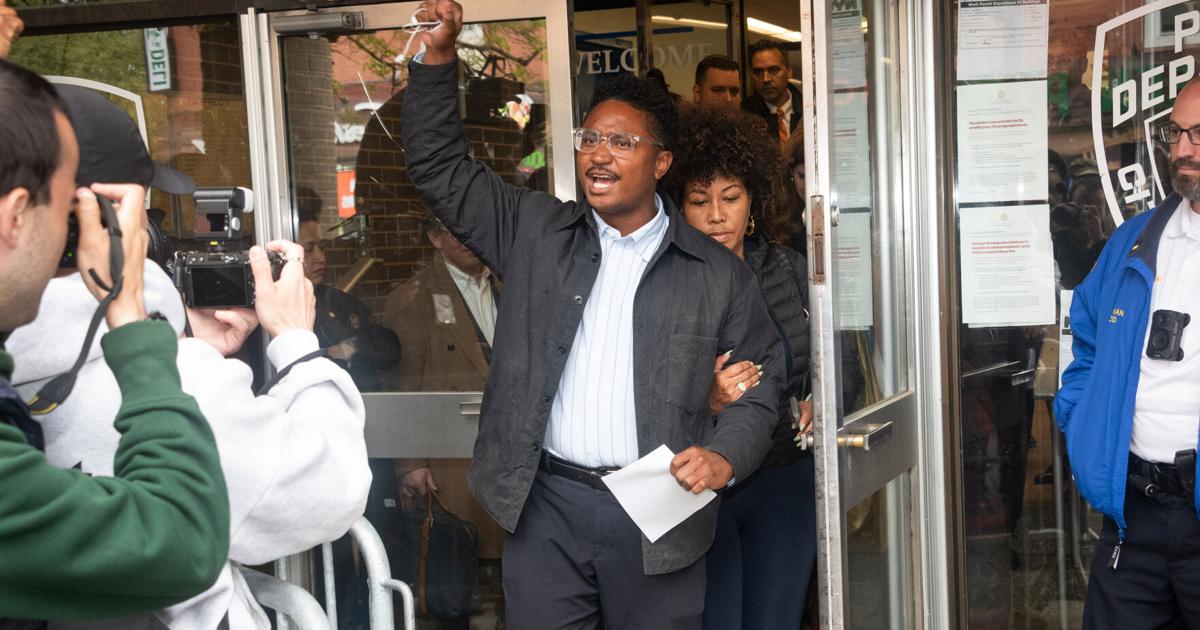 NYC Council member Chi Ossé arrested in Brooklyn eviction protest | National News