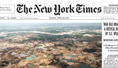 Why the Shooting Didn't Make the New York Times' Sunday Paper