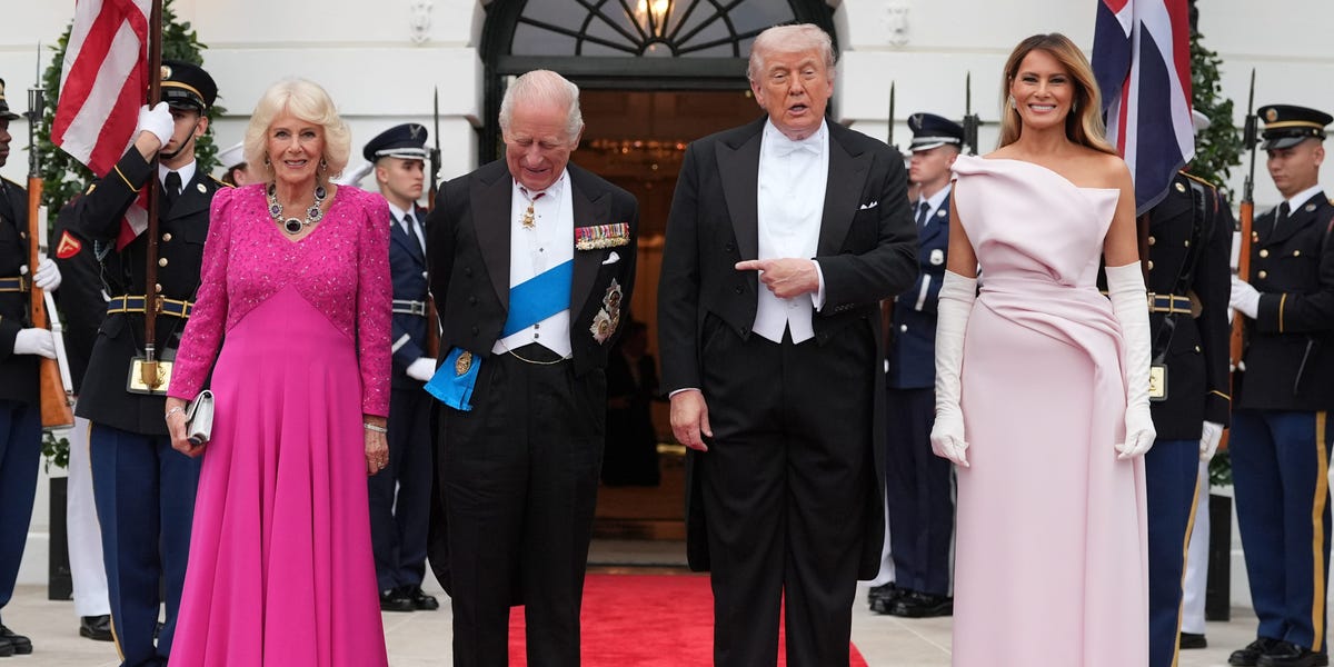 Melania Trump, Queen Camilla Coordinated Style for White House Visit