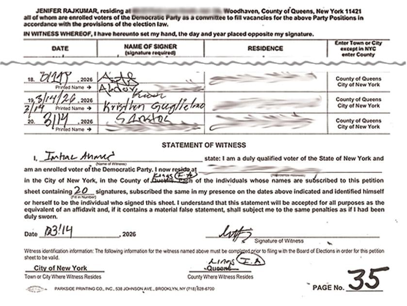 Petition lists Chronicle editor’s forged signature |