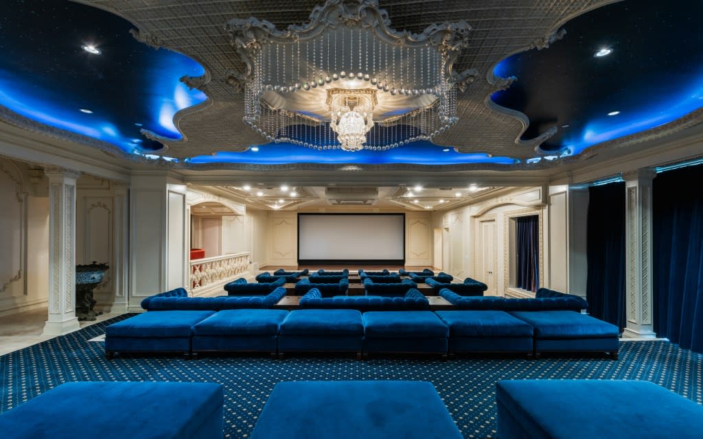 The screening room — a must in LA. Marc Angeles