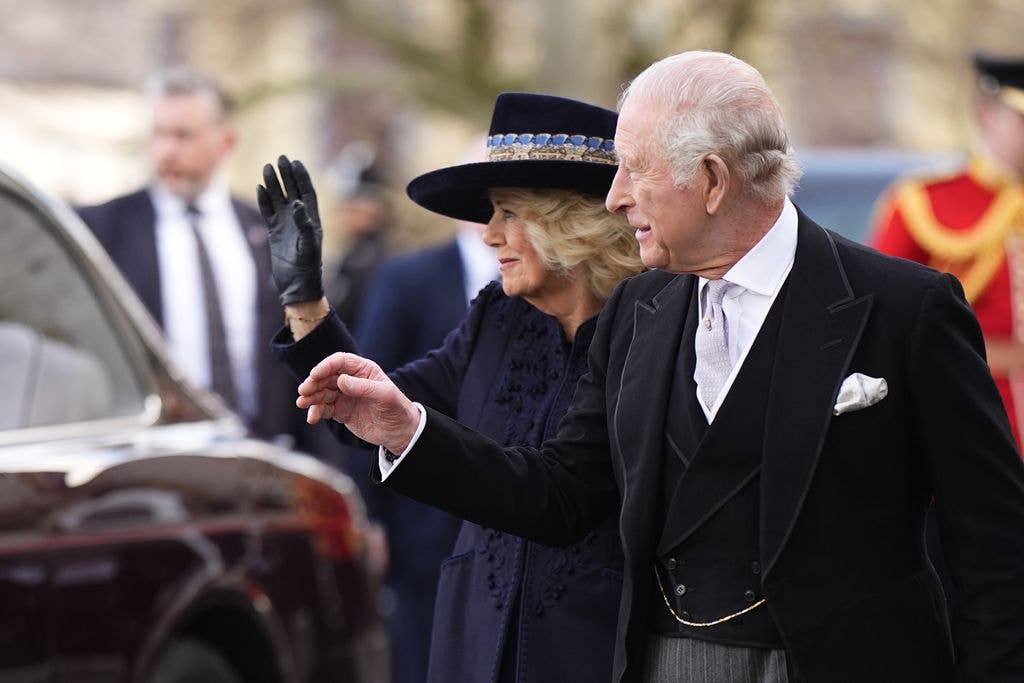King Charles III and Queen Camilla attend the Royal Maundy Service 