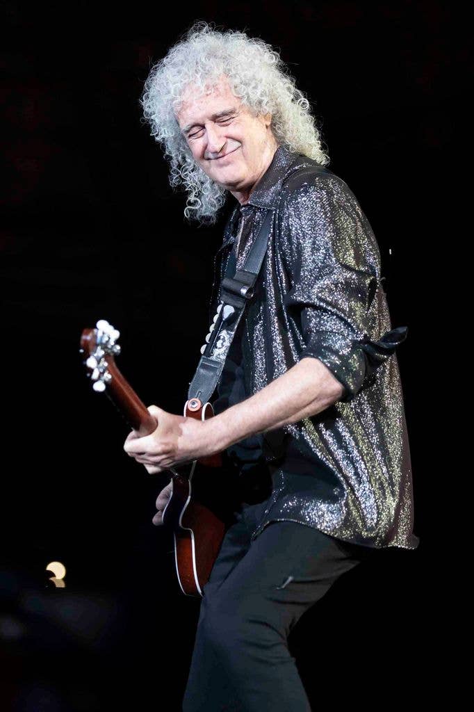 Brian May's curly hair became famous as Queen's star soared 