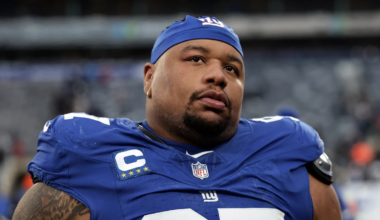 Bengals expected to trade first-round pick for the New York Giants' Dexter Lawrence