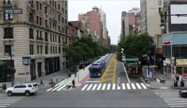 New bike lane for Upper West Side street sparks business concerns – NBC New York