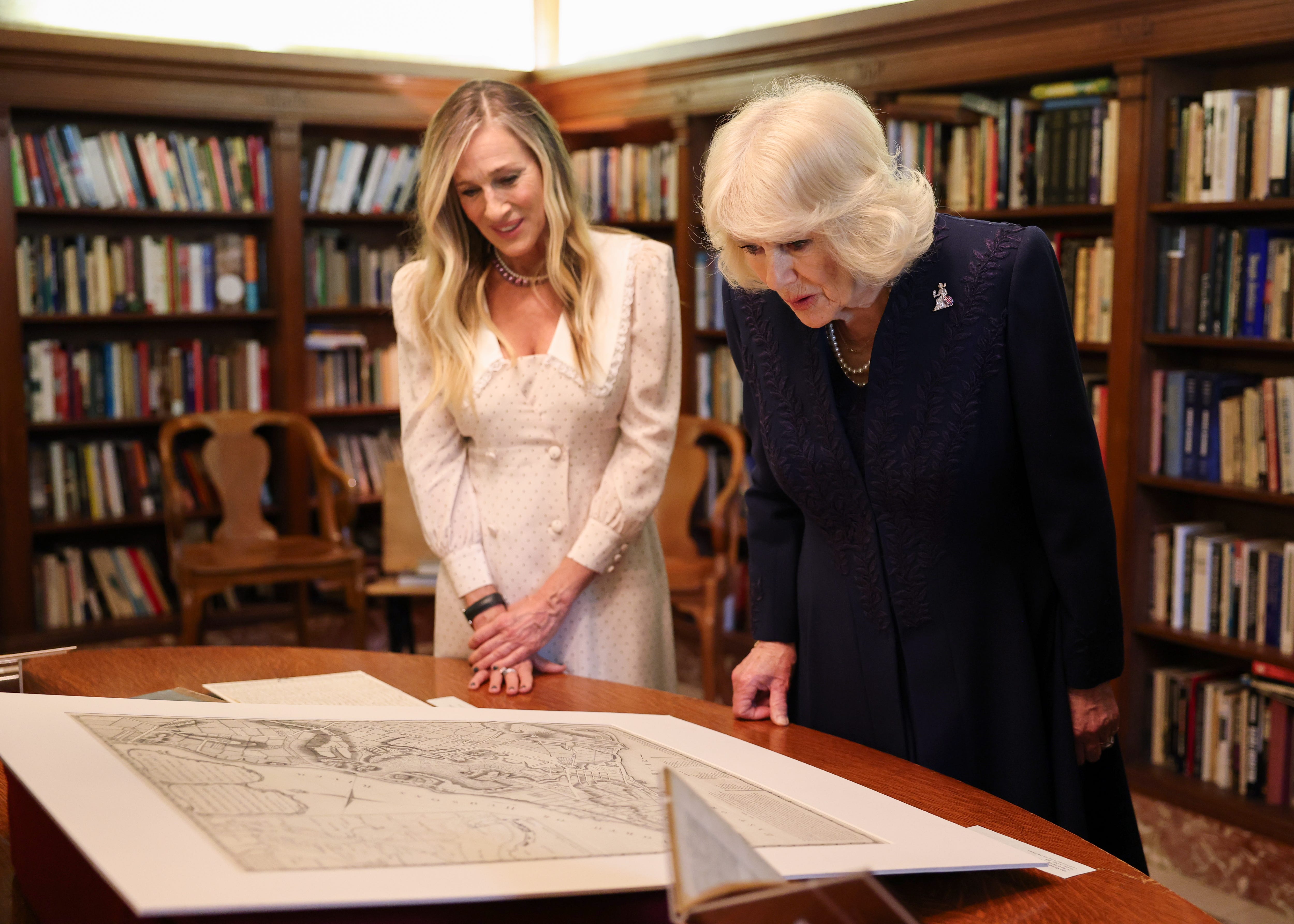 King Charles III And Queen Camilla Visit New York City During Their US State Visit