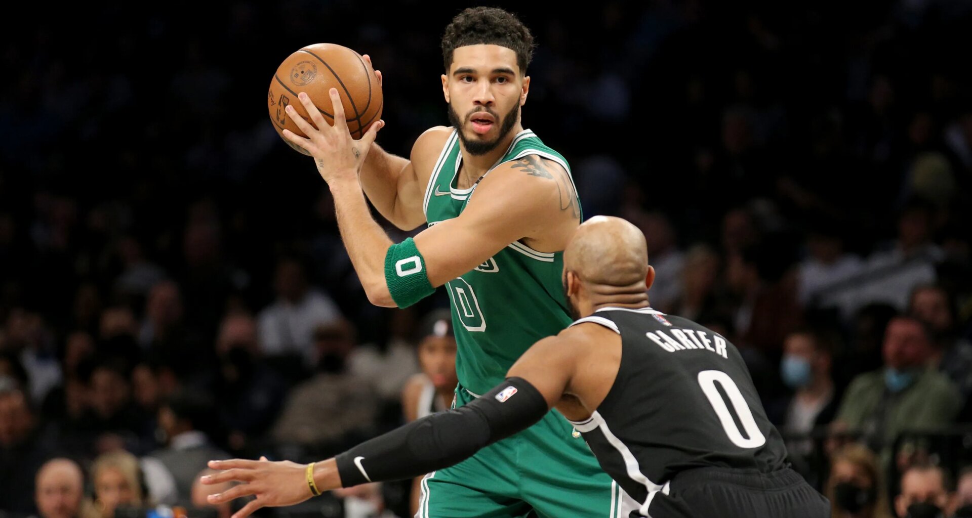 Every basket of Jayson Tatum's 54 points vs. the Nets with the Celtics