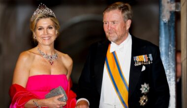 Queen Máxima Wears a Historic Ruby Tiara to Diplomatic Corps Gala Dinner in Amsterdam