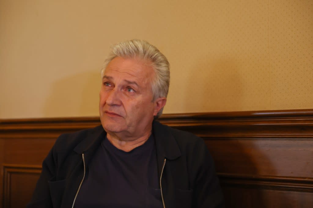 Joe Oppedisano tears up as he recalls his brush with death in 2020. Heather Khalifa for NY Post