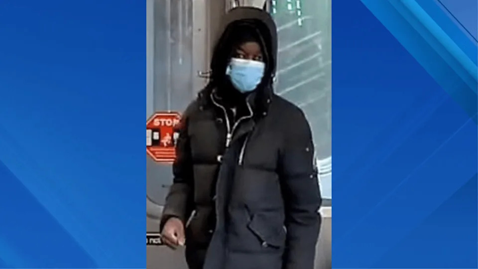 Police are searching for a suspect in connection with a slashing on an A train in Queens on March 30, 2026. (Credit: NYPD)