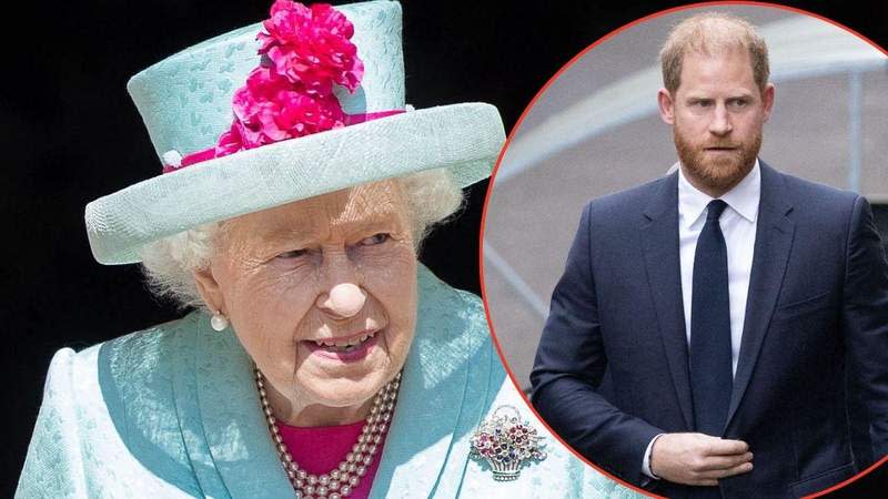Prince Harry is said to have left the Queen stressing.MEGA