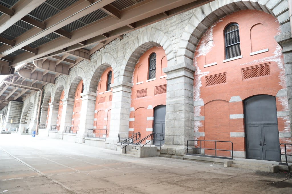 There’s gold in them thar Arches section of Gotham Park, beneath the Brooklyn Bridge in lower Manhattan, City Council members say. William C Lopez/New York Post