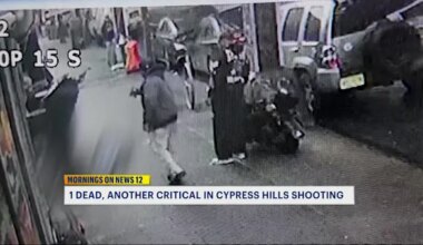 News 12 | Brooklyn | Deadly shooting caught on video in Cypress Hills leaves one man dead, another critically injured