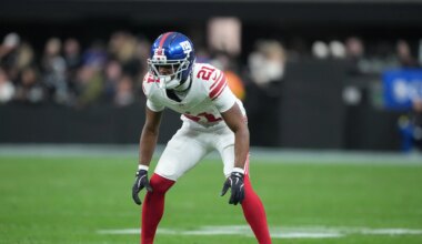 Paulson Adebo has been in contact with New York Giants' coaching staff