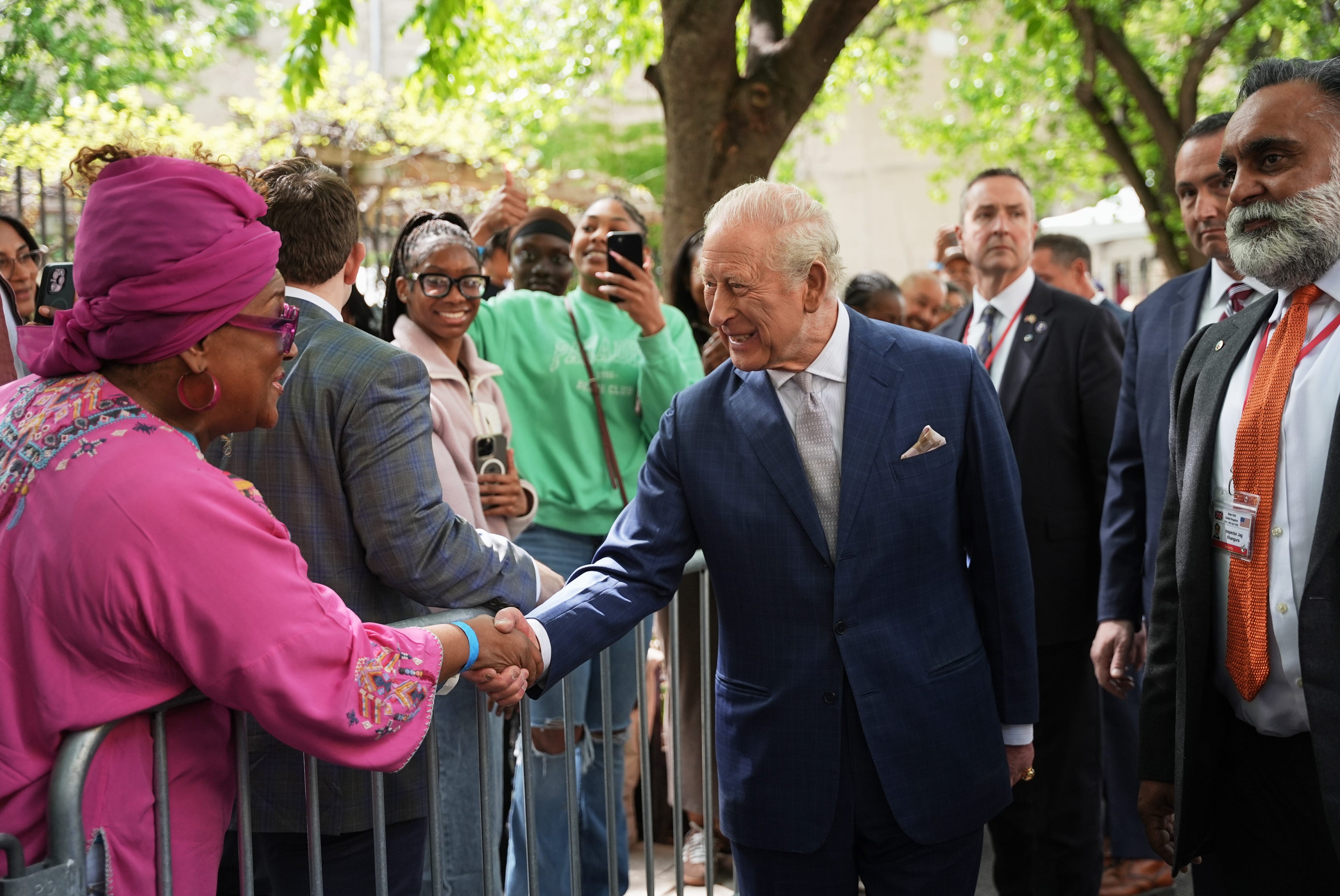 King Charles III And Queen Camilla Visit New York City During Their US State Visit