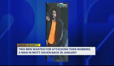 News 12 | Bronx | 2 Wanted For Stealing Mans Wallet In Violent Mott Haven Robbery