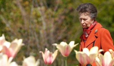 Princess Anne Opens the Queen Elizabeth Garden in Regent’s Park
