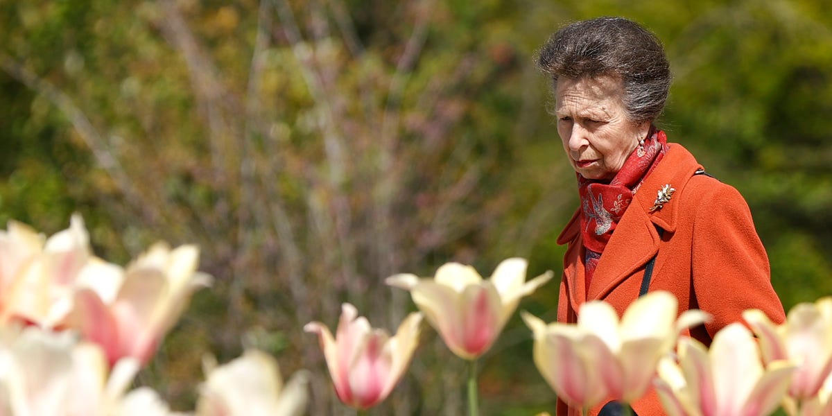 Princess Anne Opens the Queen Elizabeth Garden in Regent’s Park