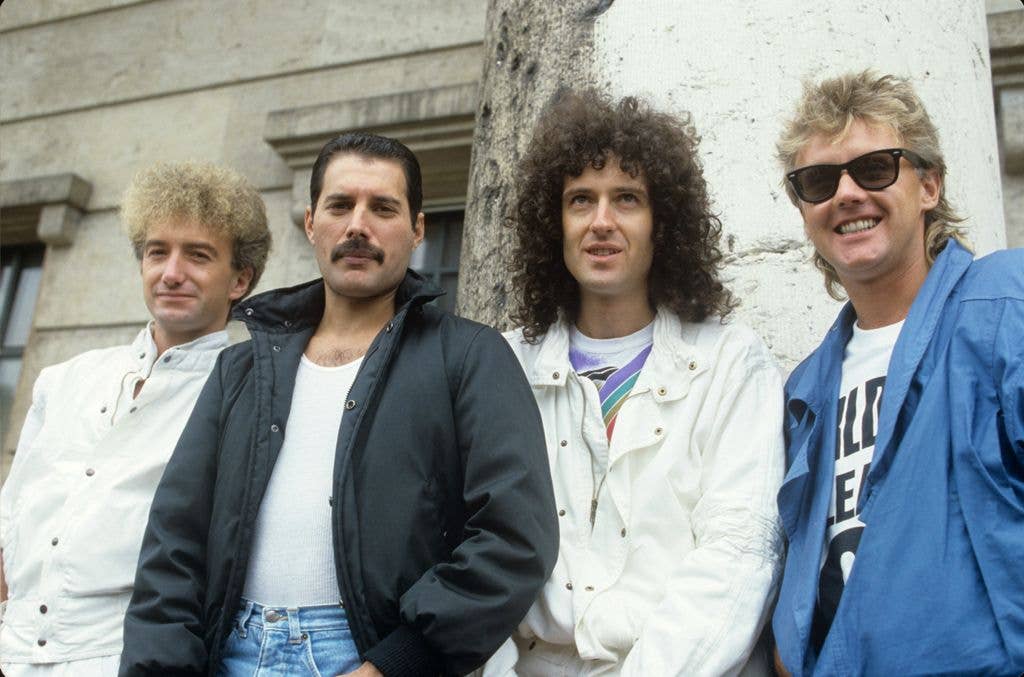 The rockband dominated the music scene in the 1970s