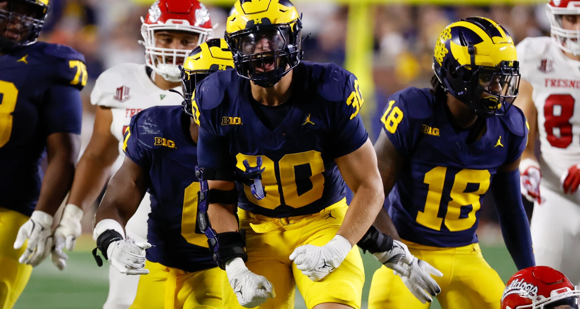 New York Giants held formal meeting with Michigan LB Jimmy Rolder