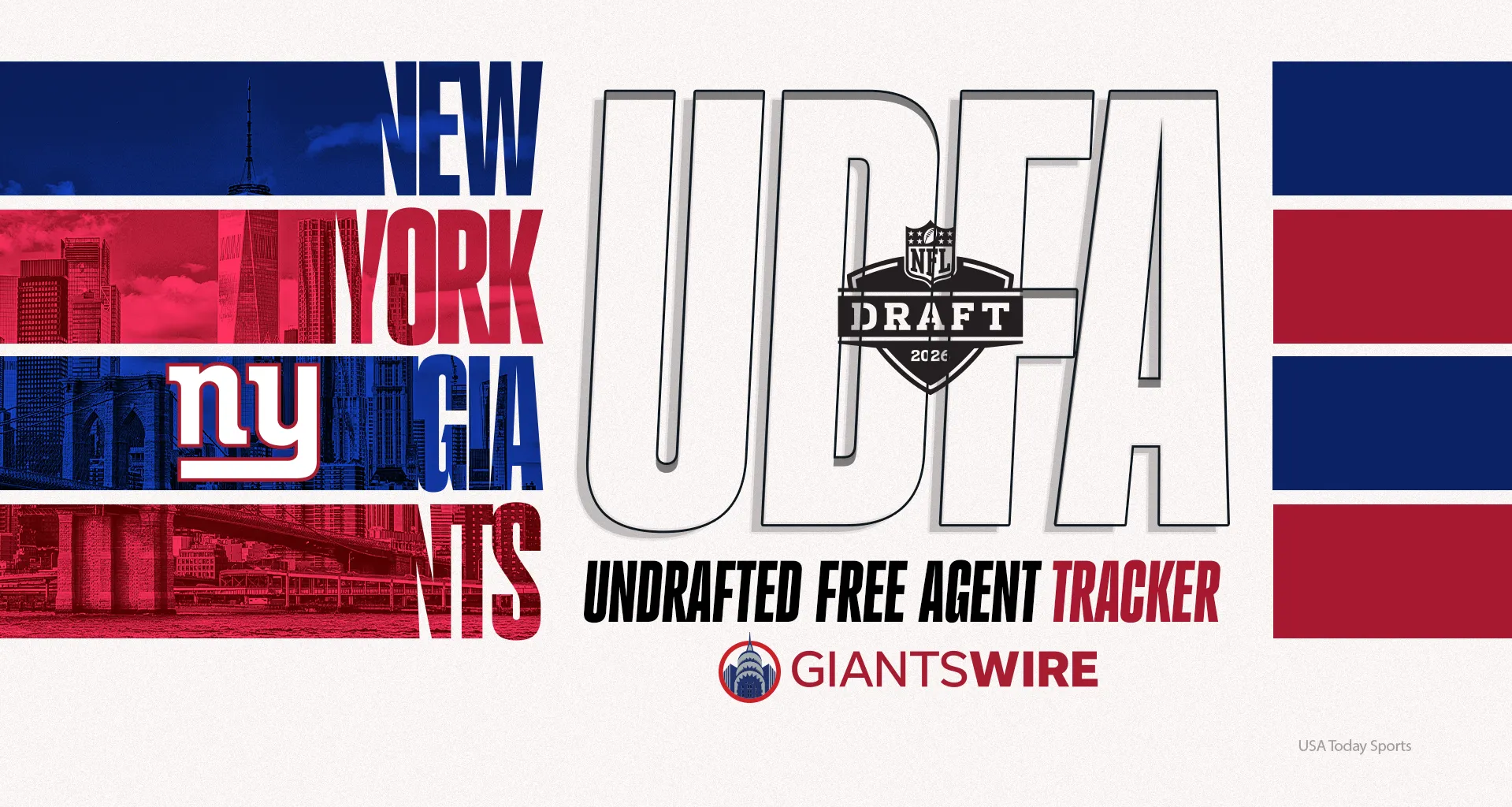 New York Giants undrafted rookie free agent tracker
