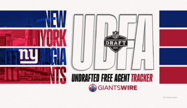 New York Giants undrafted rookie free agent tracker
