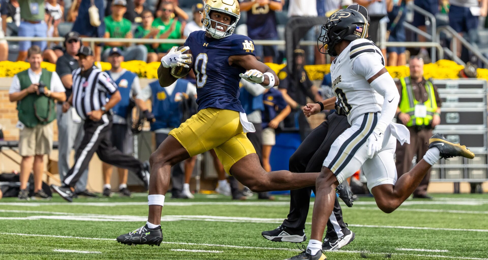 New York Giants were impressed with Malachi Fields' GPS data