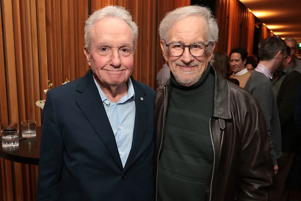 Lorne Michaels and Steven SpielbergCredit: Eric Charbonneau/Focus Features via Getty