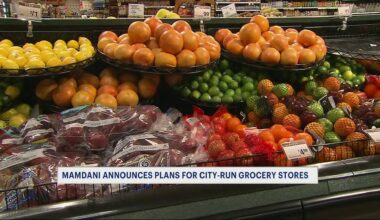 News 12 | Brooklyn | Mamdani Announces Plans For 5 City Run Grocery Stores