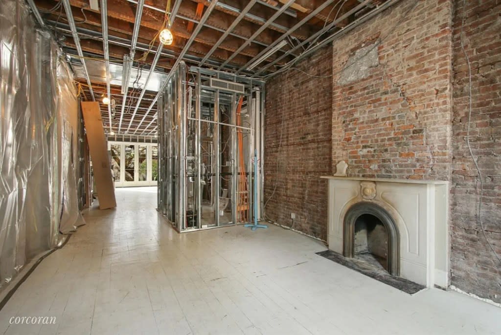 Exclusive photos show the townhome’s condition before the couple renovated it. Corcoran Group