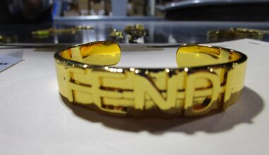 Fake Fendi bangle