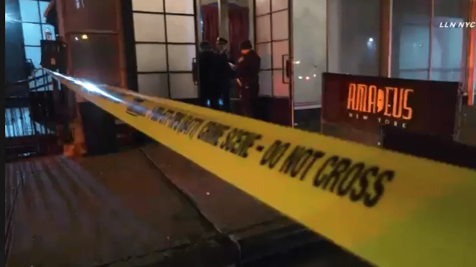 Police are investigating a fatal shooting at the Amadeu nightclub in Elmhurst in January 2023. (Credit: Loudlabs)