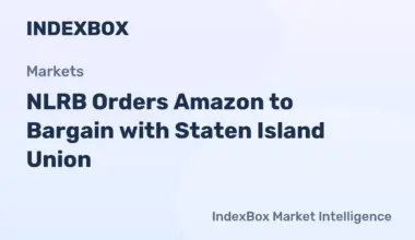NLRB Orders Amazon to Bargain with Teamsters-Affiliated Staten Island Union - News and Statistics