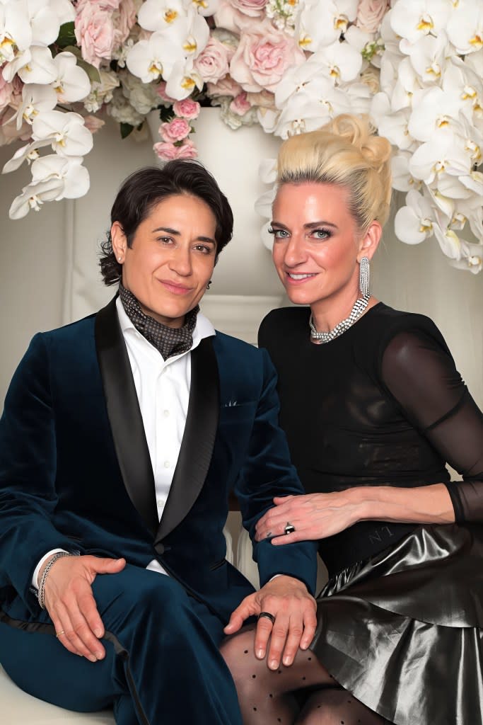 Liz Liguori and Tina Romero. Liz Liguori