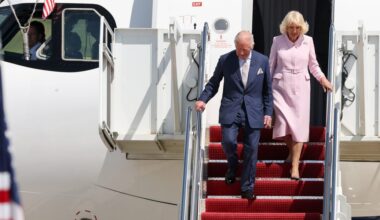 King Charles and Queen Camilla Touch Down in the U.S. For High-Stakes State Visit