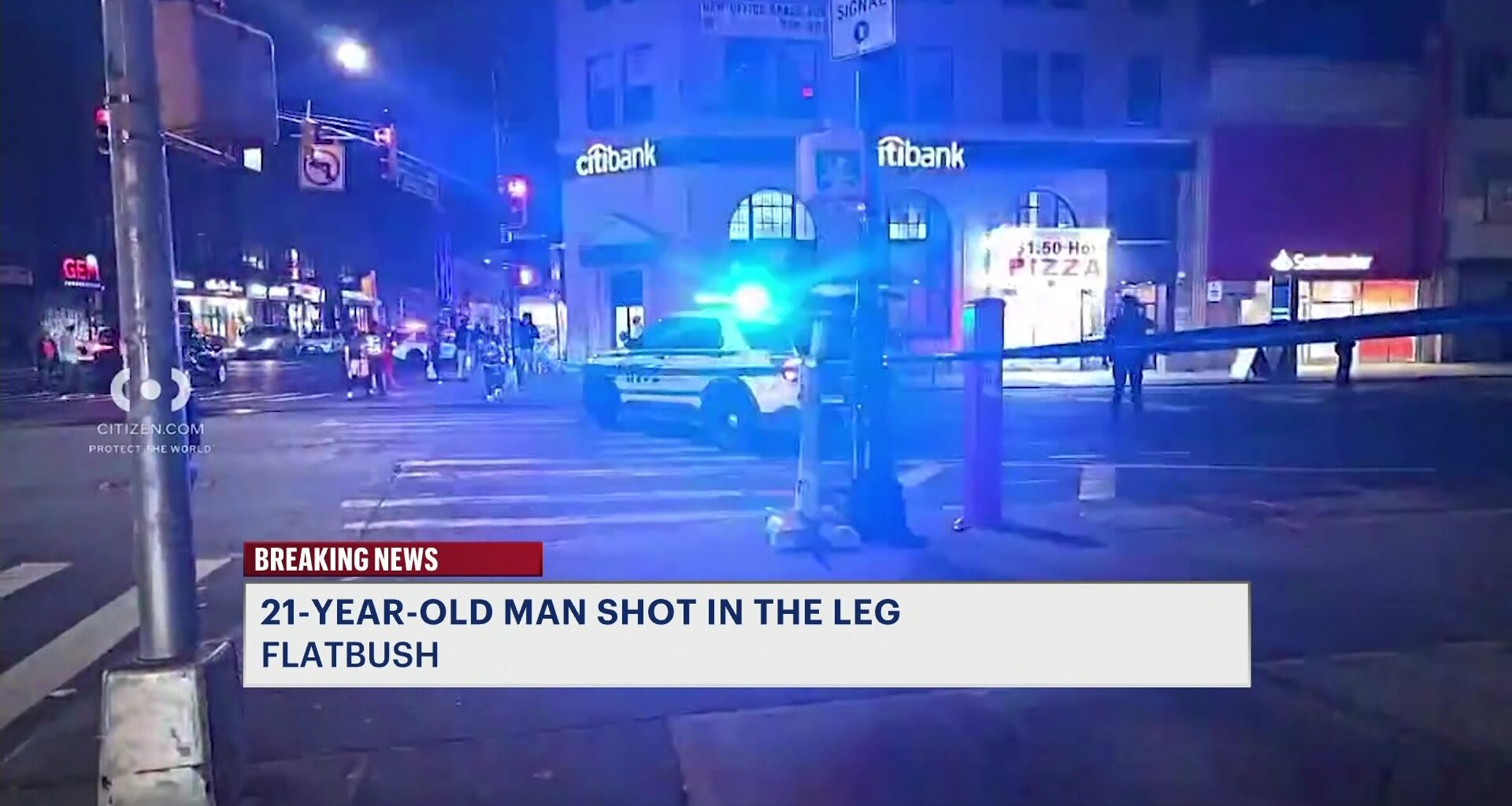 News 12 | Brooklyn | Man Shot In The Leg In Flatbush