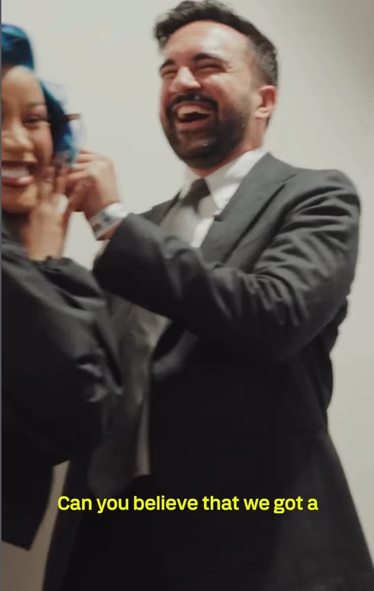 The duo is showing up for NYC