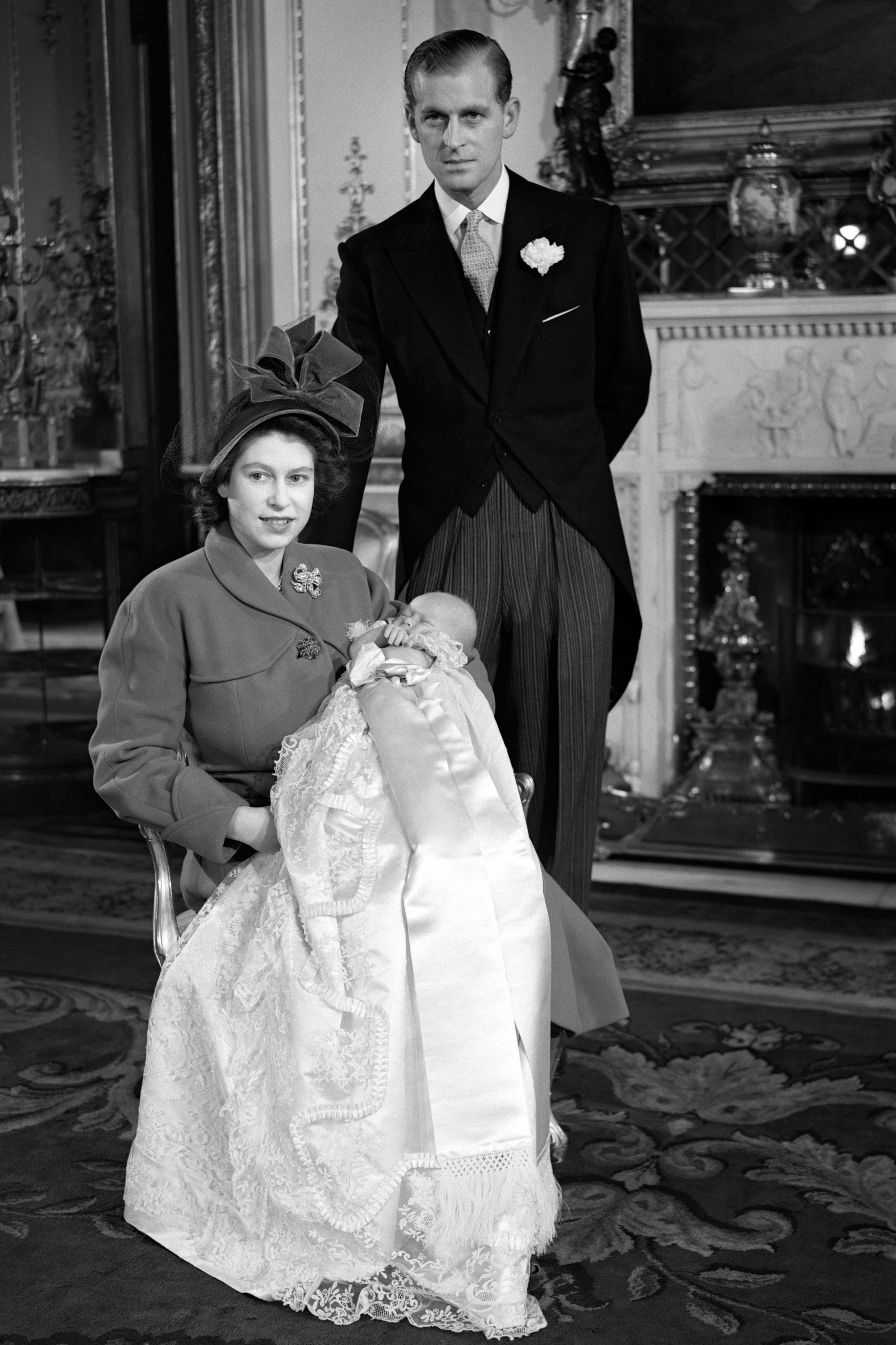 Royalty - Christening of Prince Charles - Buckingham Palace, London