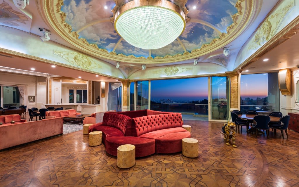 The Palazzo di Amore comes with extraordinary views and sits on 25 acres in Beverly Hills. Marc Angeles