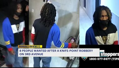 News 12 | Brooklyn | 8 people wanted for knifepoint robbery inside Boerum Hill building