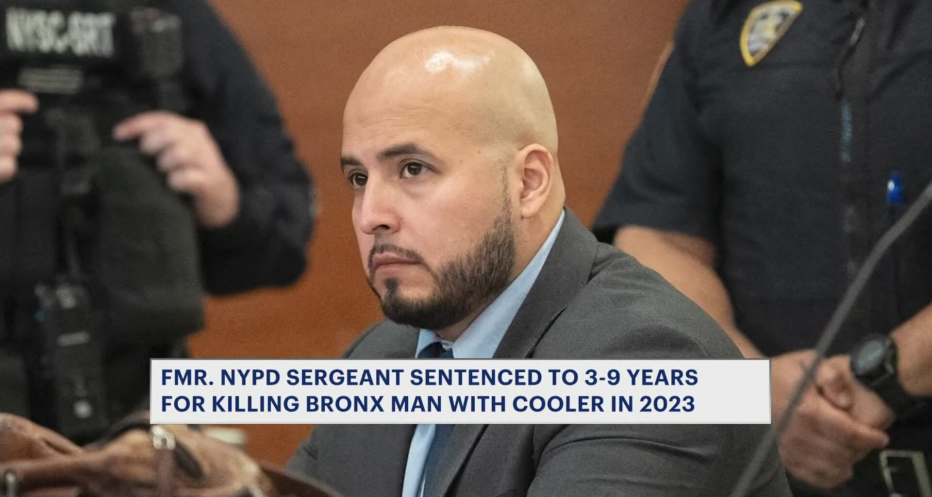 News 12 | Brooklyn | Nypd Sergeant Sentenced To Three To Nine Years For Killing Bronx Man With