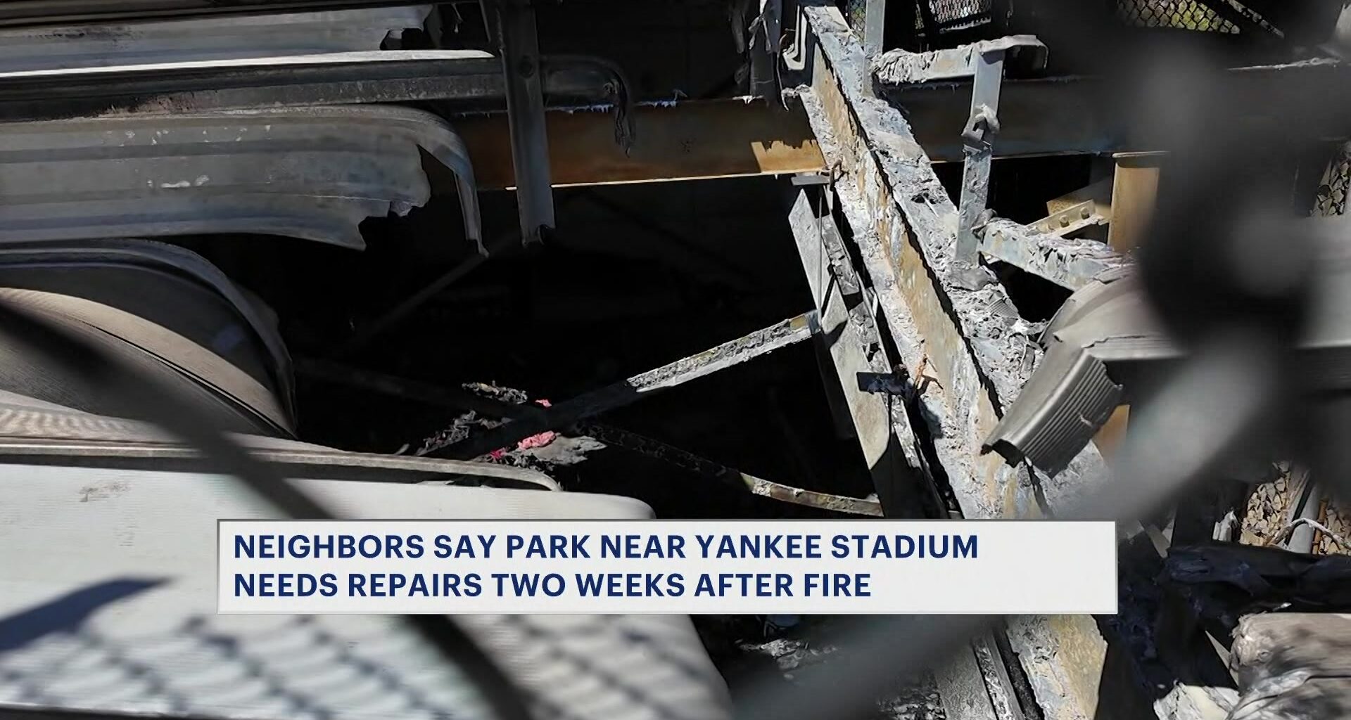 News 12 | Bronx | Residents Fed Up With Neglect Of Macombs Dam Park Near Yankees Stadium