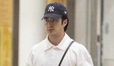 Hudson Williams’s Airport Outfit Includes a Niche NYC Accessory