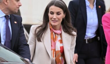 Queen Letizia recreates iconic 2004 pre-wedding look - and embraces natural grey hair