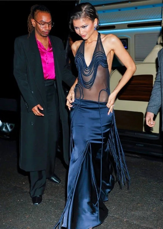 Zendaya at "The Drama" premiere afterparty on April 2, 2026, in New York.
