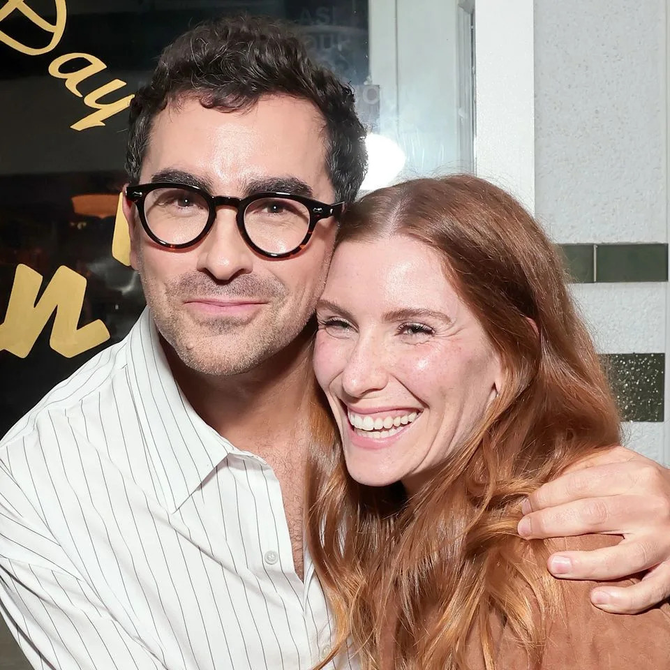 Dan Levy and Sarah LevyCredit: Emma McIntyre/Getty
