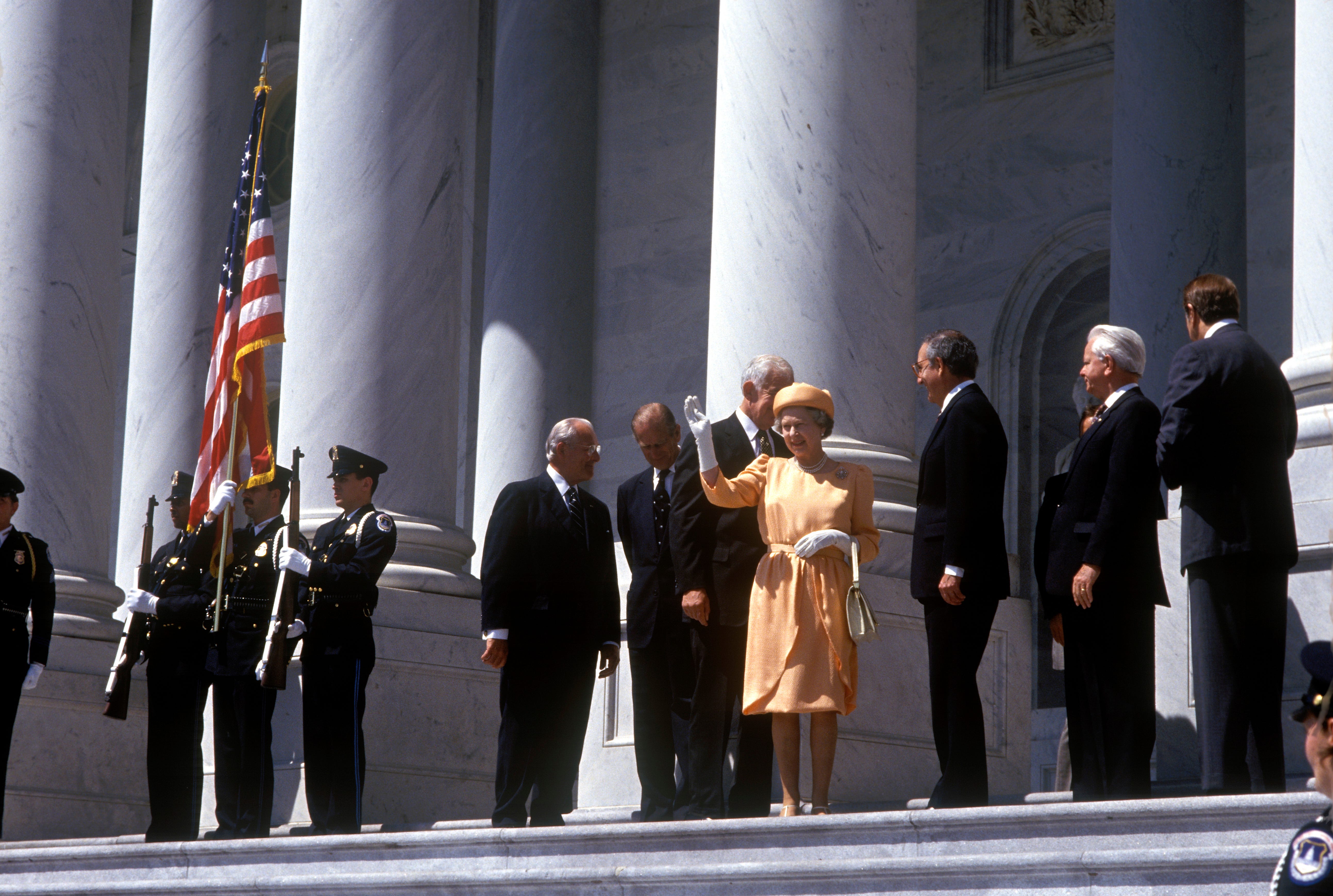 Queen Elizabeth Visits USA