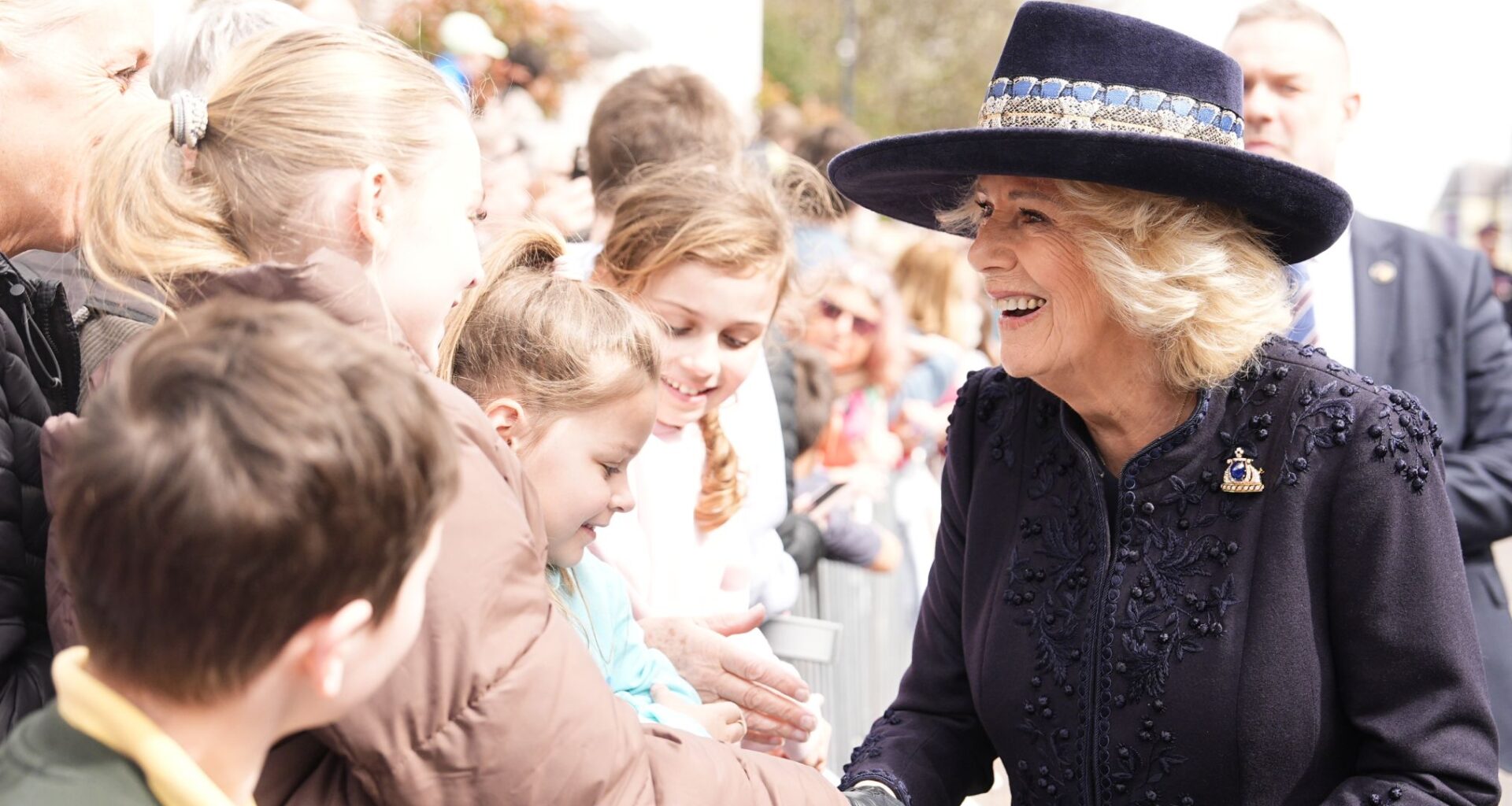 Queen Camilla Debuts Mysterious New Diamond Brooch